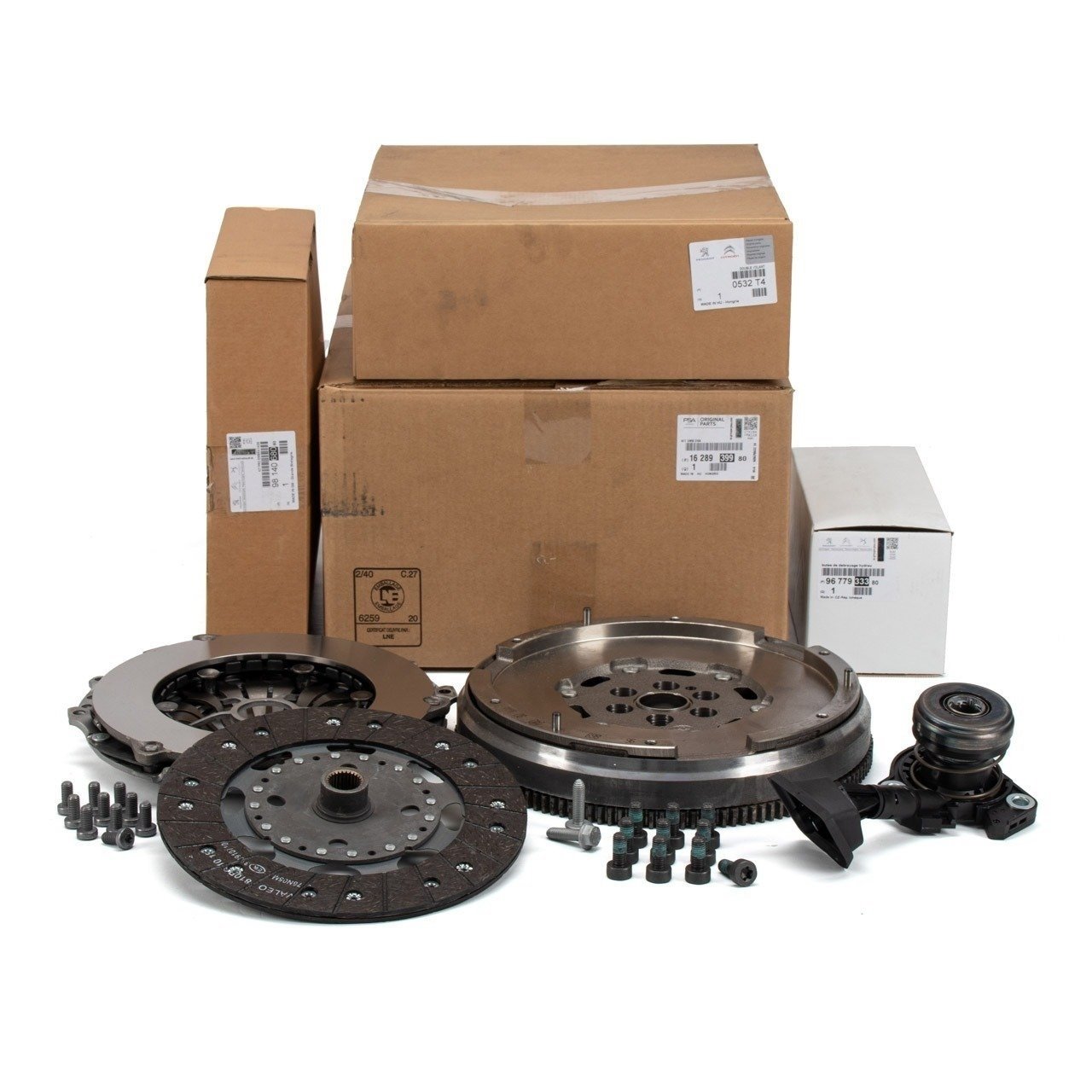 Peugeot Partner 1.6 Hdi Euro 5 Volant Debriyaj Seti Baskı Balata Bilya Set Orjinal PSA