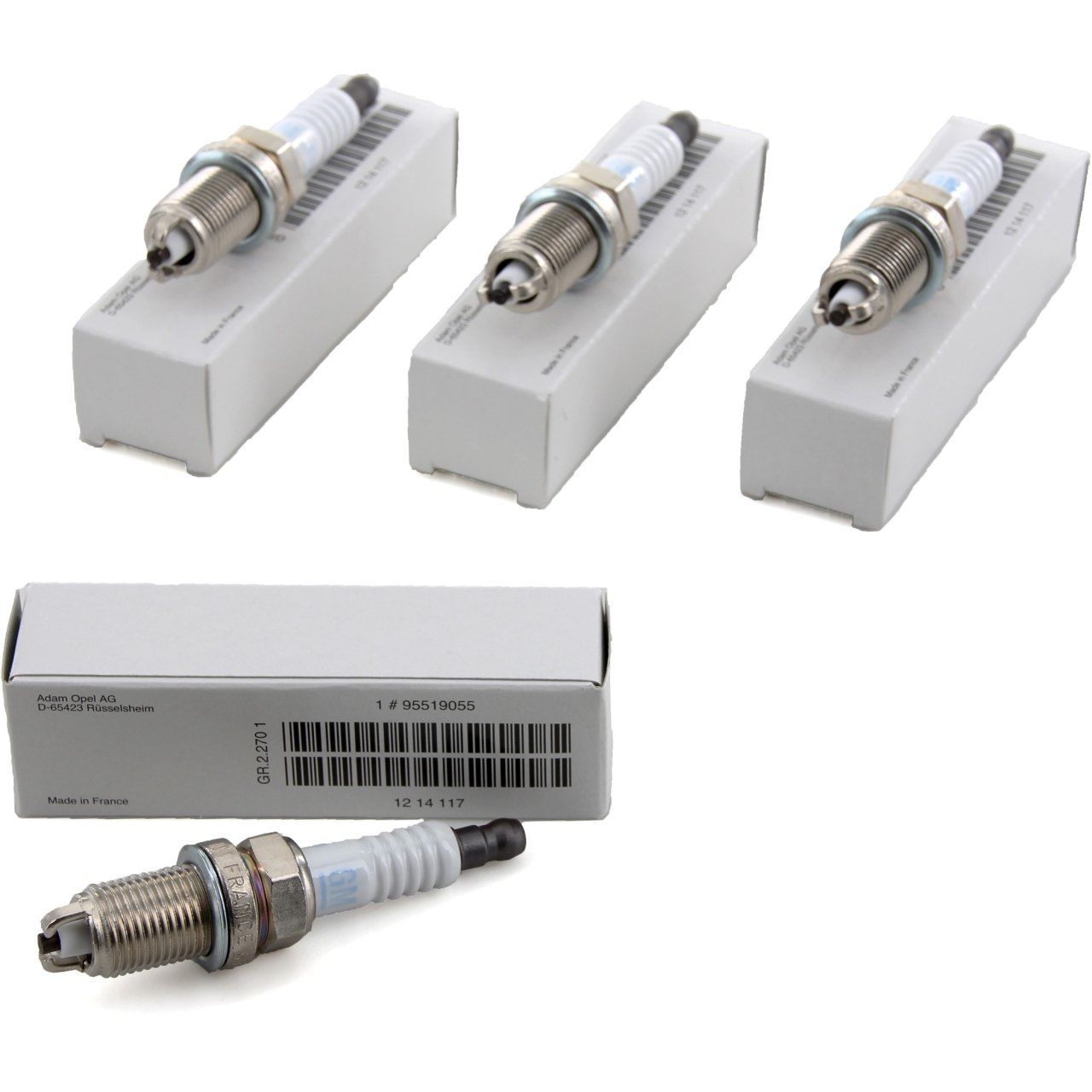 Opel Vectra C Buji Takımı Çift Tırnak Orjinal Gm Marka