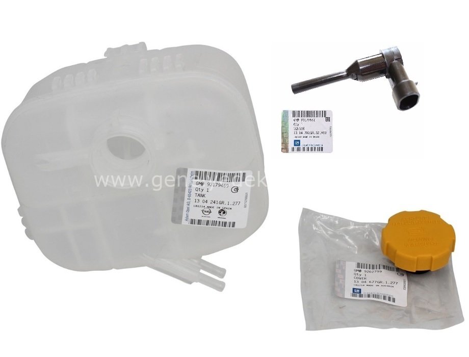 Opel Astra H Yedek Su Deposu Kapağı Müşür Seti Orijinal Gm