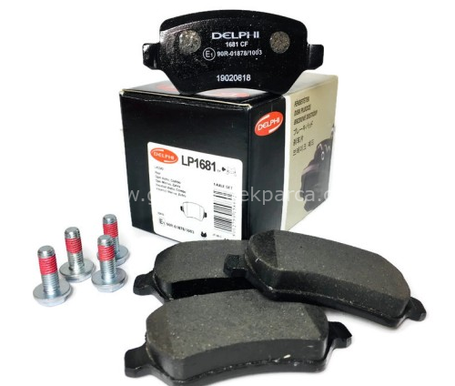 Opel Astra H Arka Fren Balatası Takımı Diskli Delphi Marka