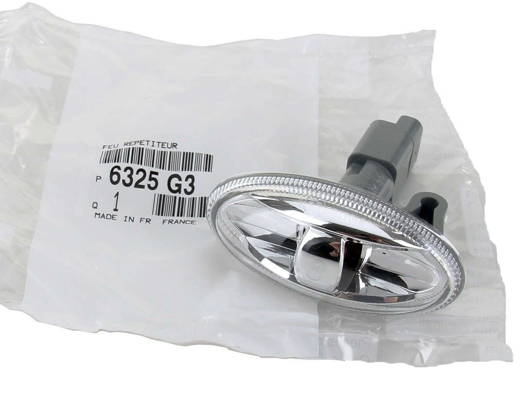 Peugeot 407 Çamurluk Sinyali Şeffaf Tip Psa Orijinal