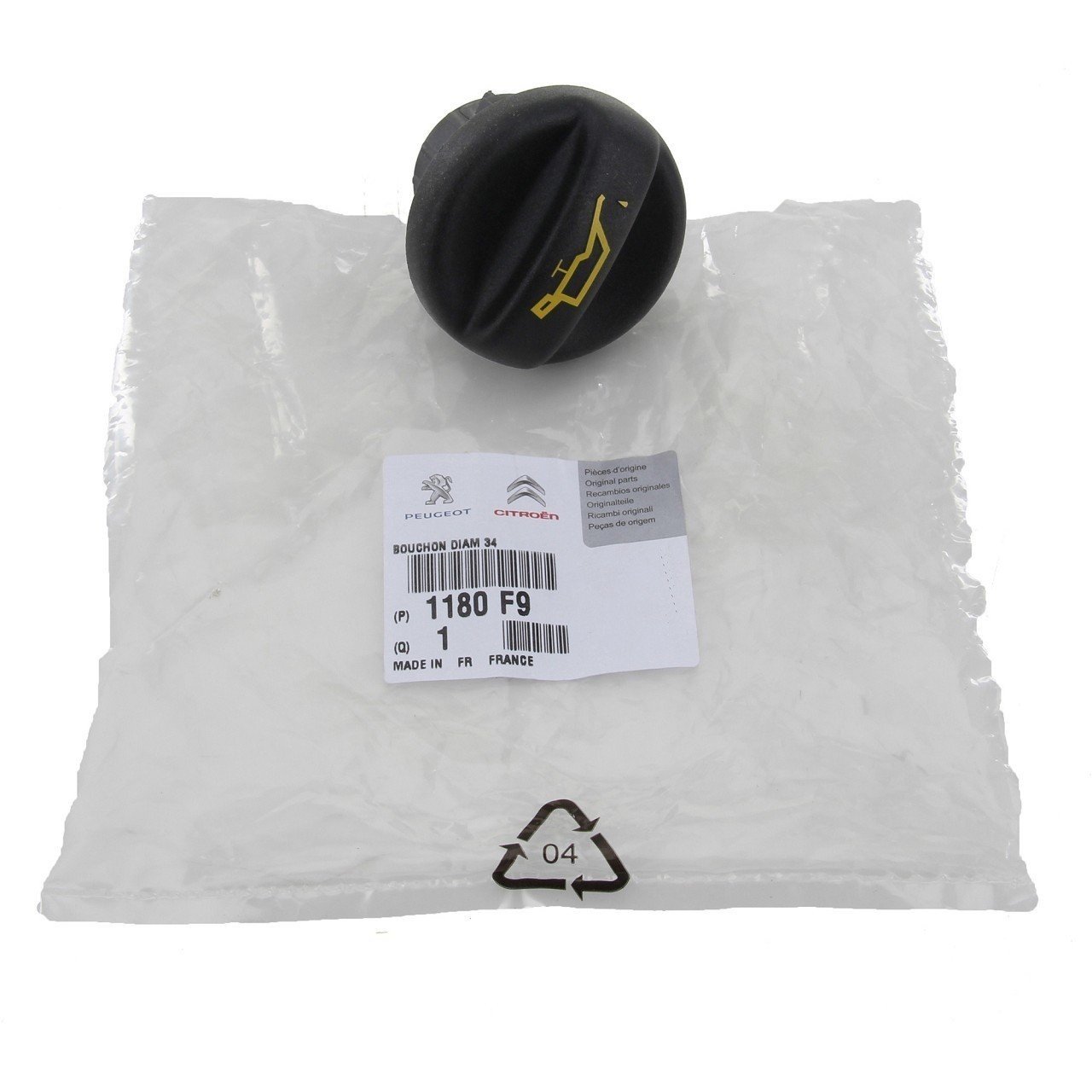 Citroen C1 1.4 Hdi Yağ Dolum Kapağı Orijinal PSA