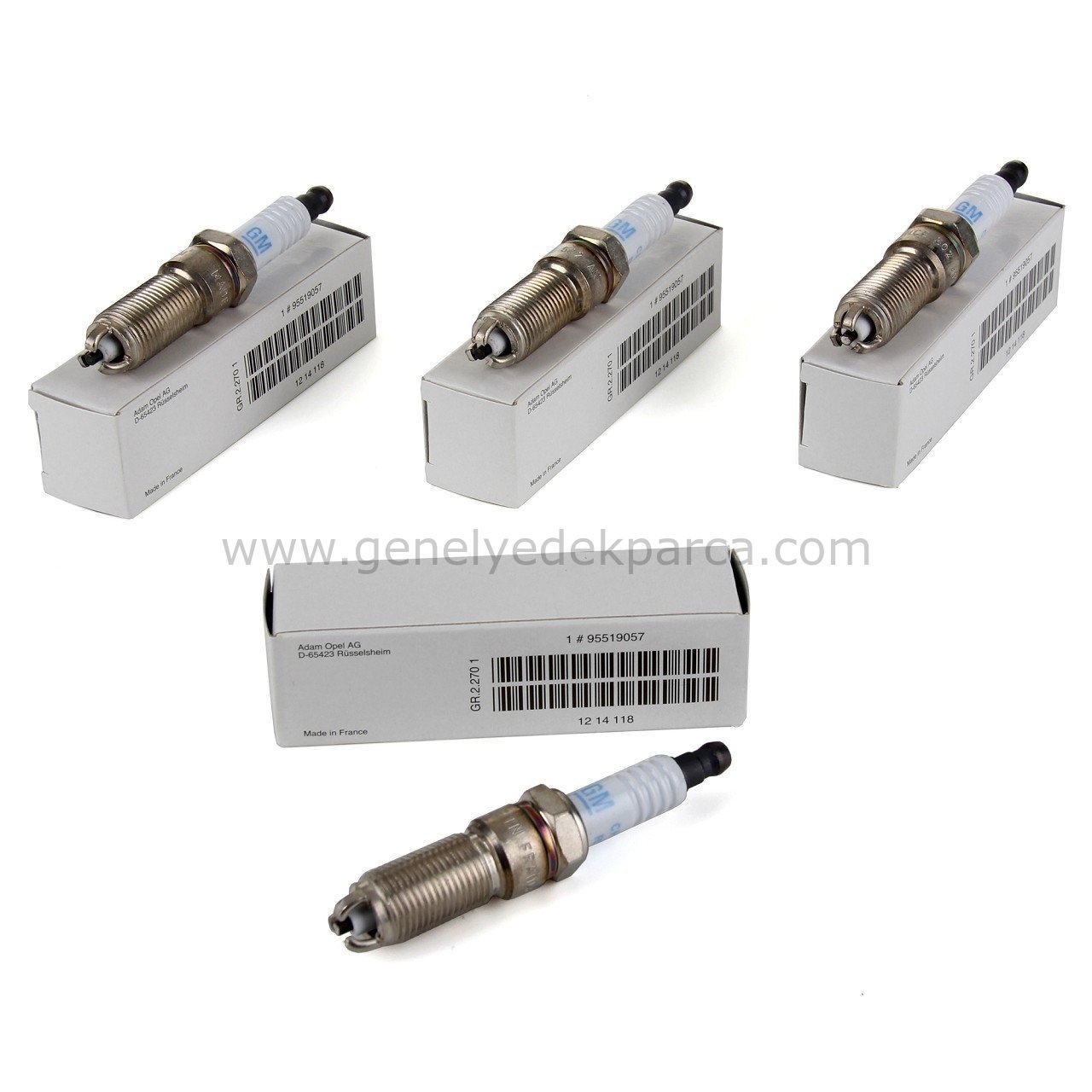 Opel Astra G 2.2 Ateşleme Bujisi 3 Tırnak Orijinal Ürün