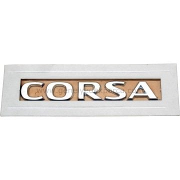 Opel Corsa D Kasa Corsa Yazısı Orijinal Gm
