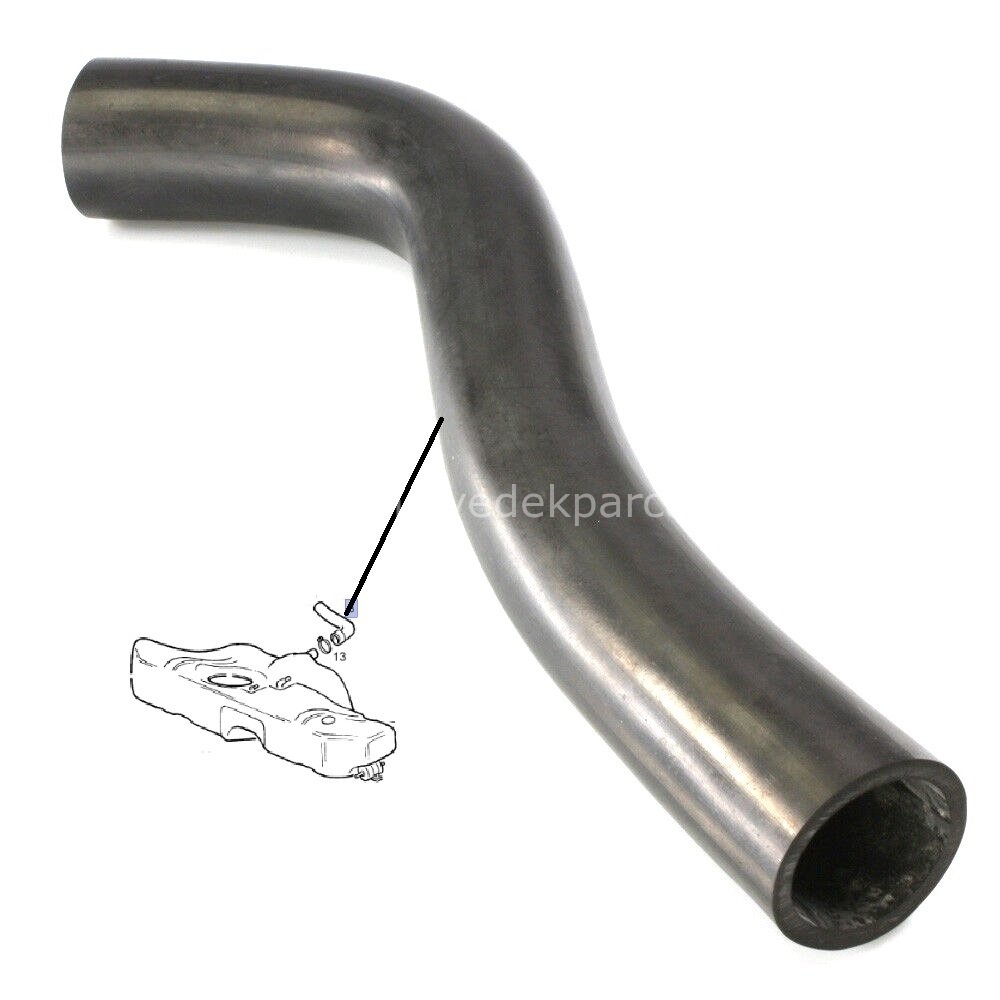 Opel Combo C Dirsekli Yakıt Dolum Hortumu YTT Marka