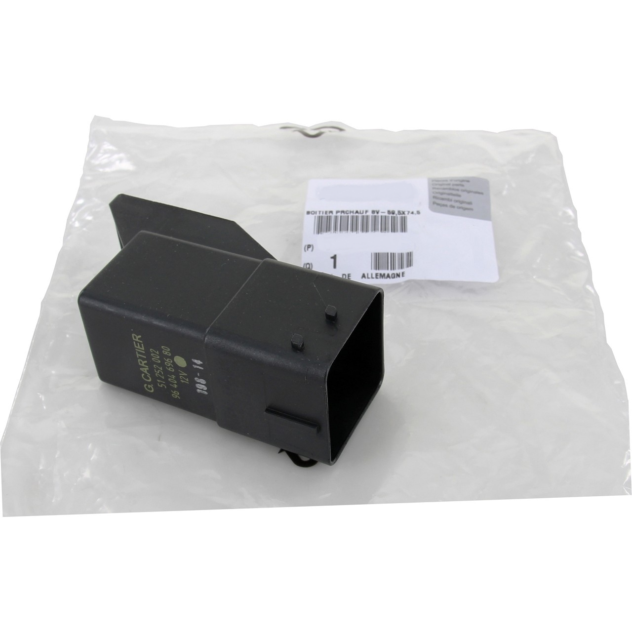 Peugeot 3008 Euro 5 Dizel Isıtıcı Isıtma Kutusu Rolesi Orijinal PSA