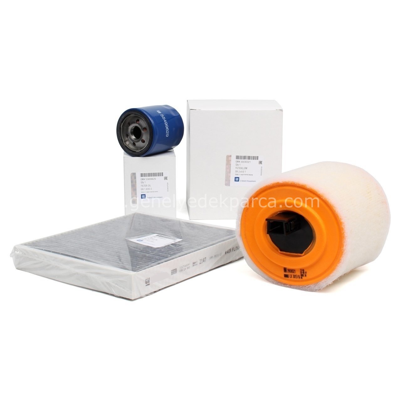 Opel Astra K 1.0/1.4 Benzinli Periyodik Bakım Seti Orijinal Gm