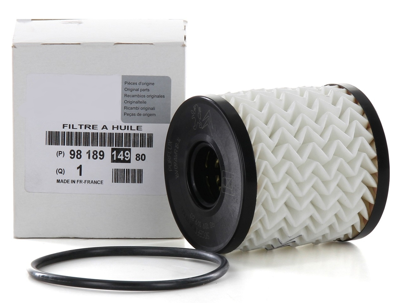 Citroen C3 1.4 Benzinli Yağ Filtresi PSA Orijinal