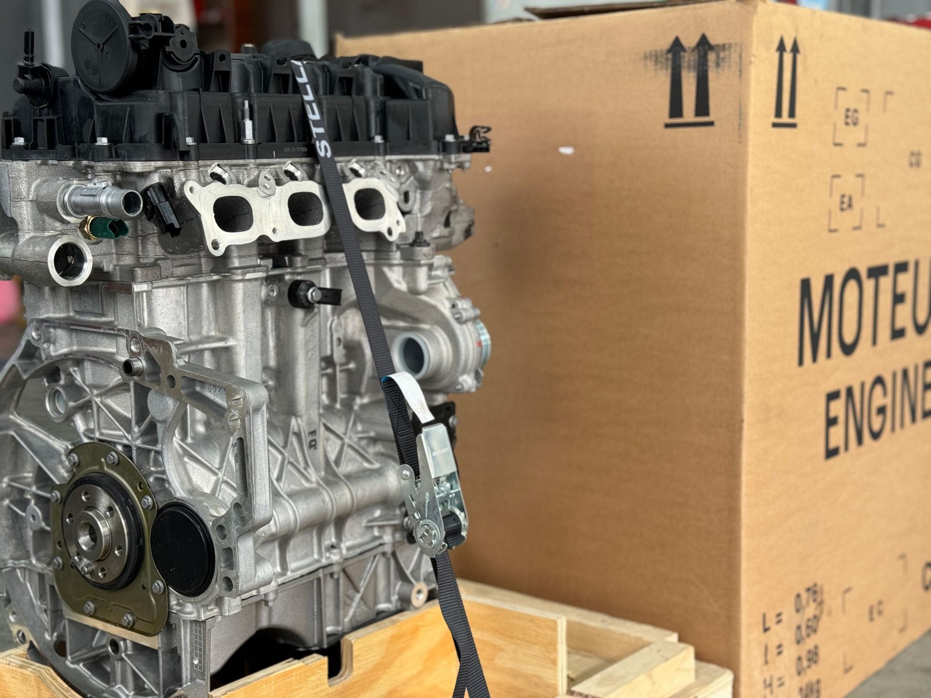 Citroen C3 1.2 VTİ Turbosuz Sıfır Sandık Motor Orjinal PSA