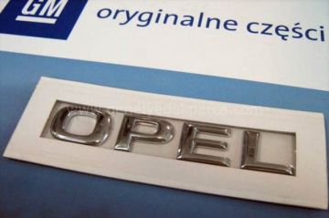Opel Corsa C Bagaj Kapağı Opel Yazısı GM