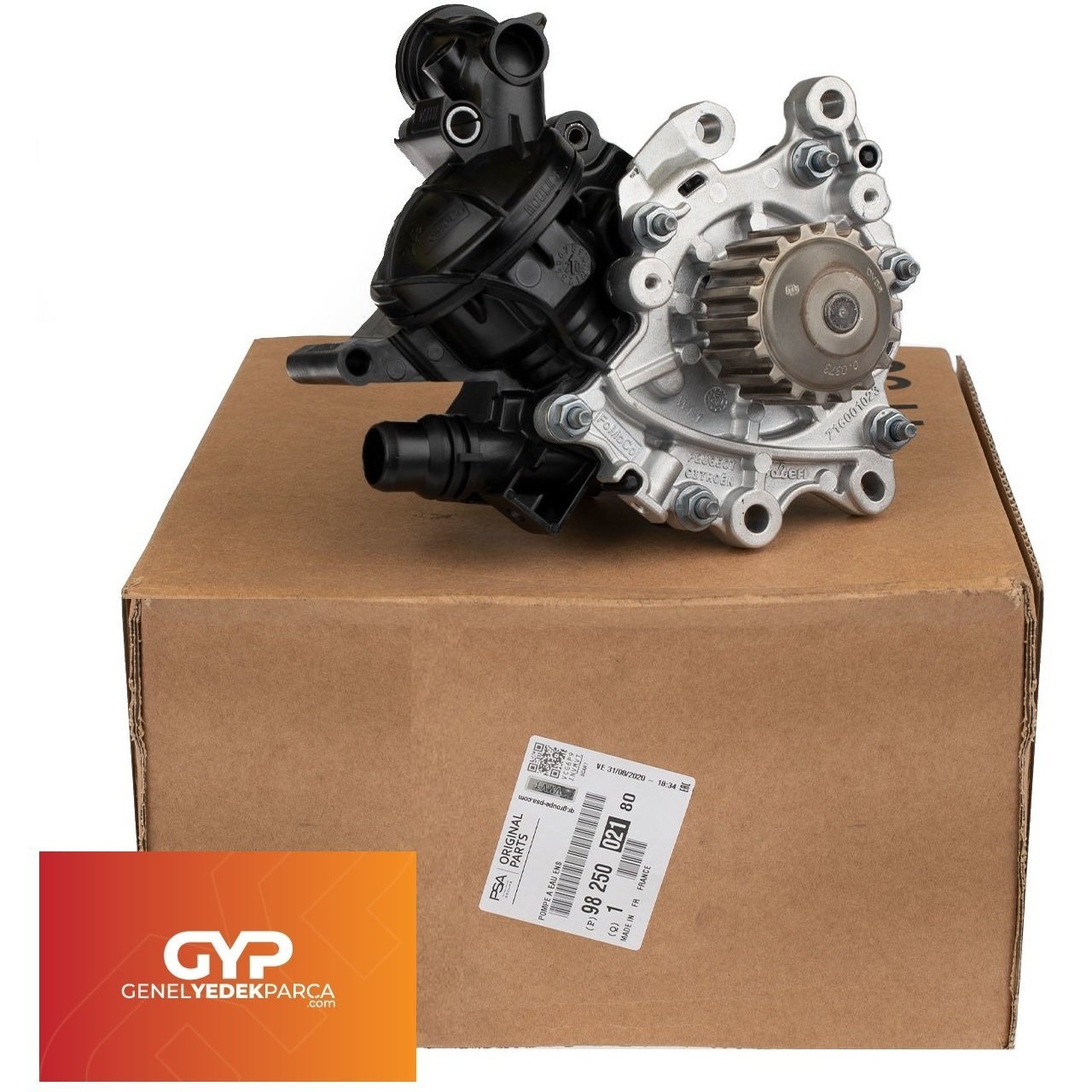 Citroen C-Elyse 1.5 BlueHdi Devirdaim Su Pompası Komple Orijinal PSA