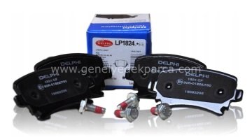Volkswagen Caddy 2004 - 2010 Arka Fren Balata Takımı Delphi Marka