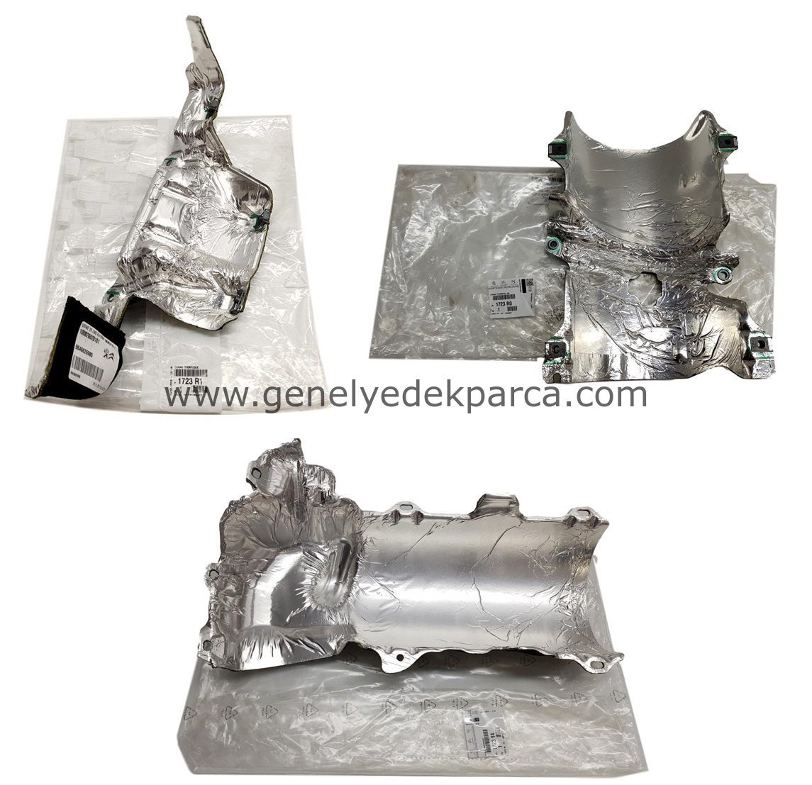 Peugeot 206+ Plus 1.4 Hdi Turbo Isı Kalkan Seti Orijinal Ürün