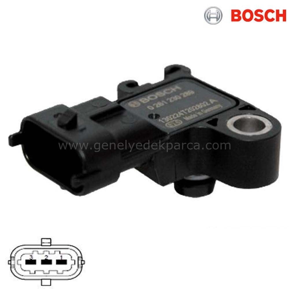 Opel Corsa D 1.2 1.4 Map Sensörü Bosch Marka 2011/2014