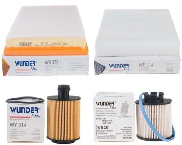 Opel Astra J 1.3 Dizel Periyodik Bakım Kiti Wunder Marka