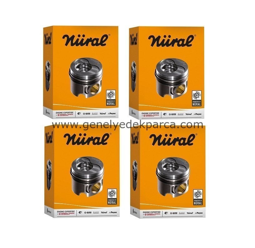 Audi A1 1.6 TDI (CAY) 0.50 Ölçü Piston Takım Göetze Nural Marka