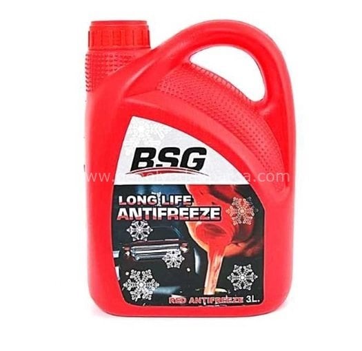 Bsg Antifiriz 4 Mevsim 56°C Kırmızı 3 Litre