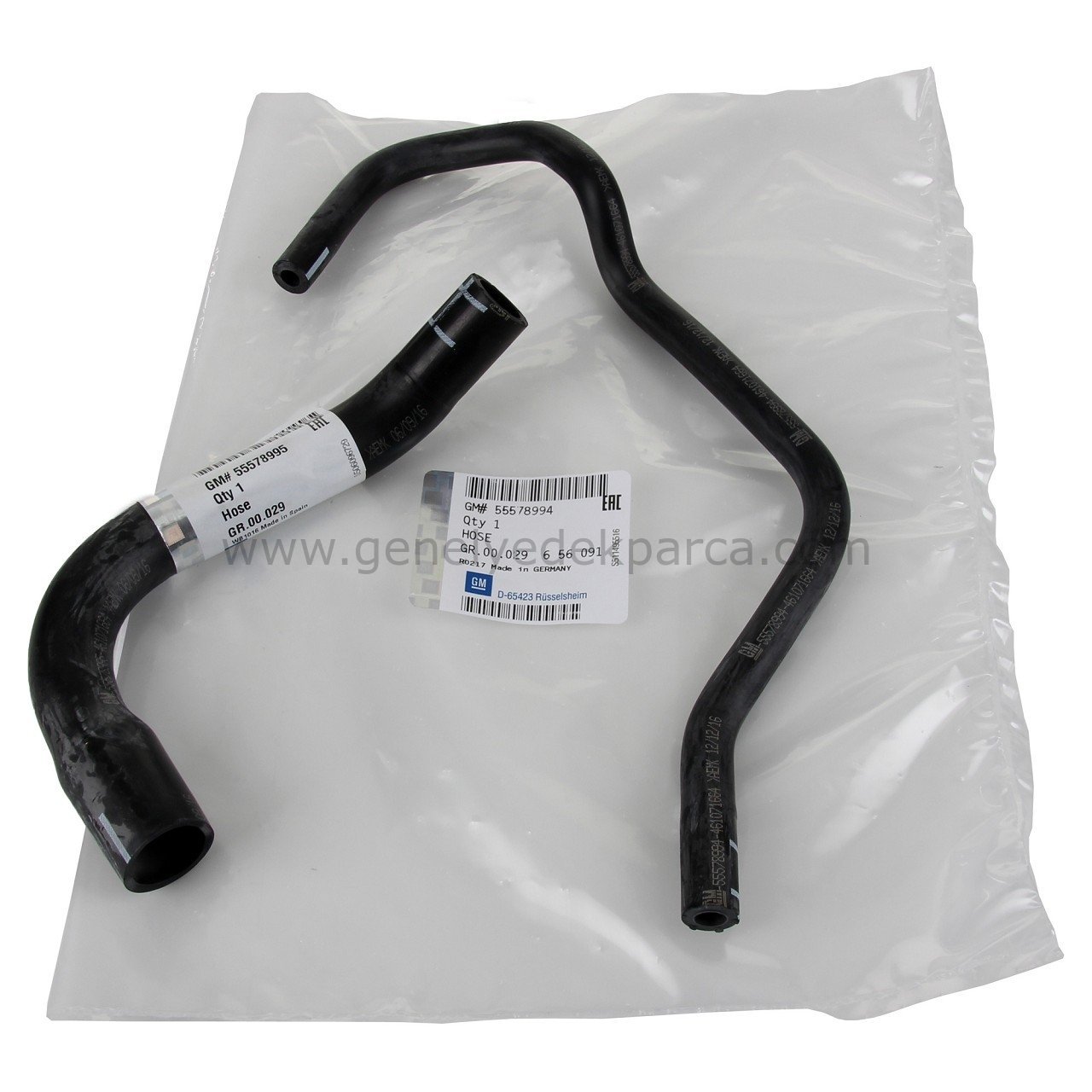 Opel Corsa C 1.2 Twinport Motor Havalandırma Hortumu Uzun ve Kısa Set Orijinal