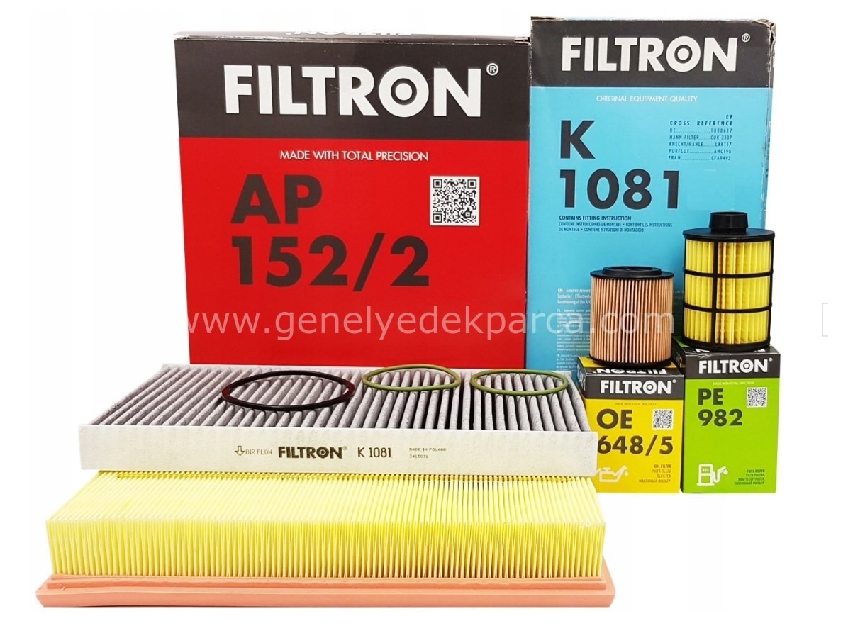 Opel Vectra C 1.9 Dizel Bakım Seti FİLTRON Marka