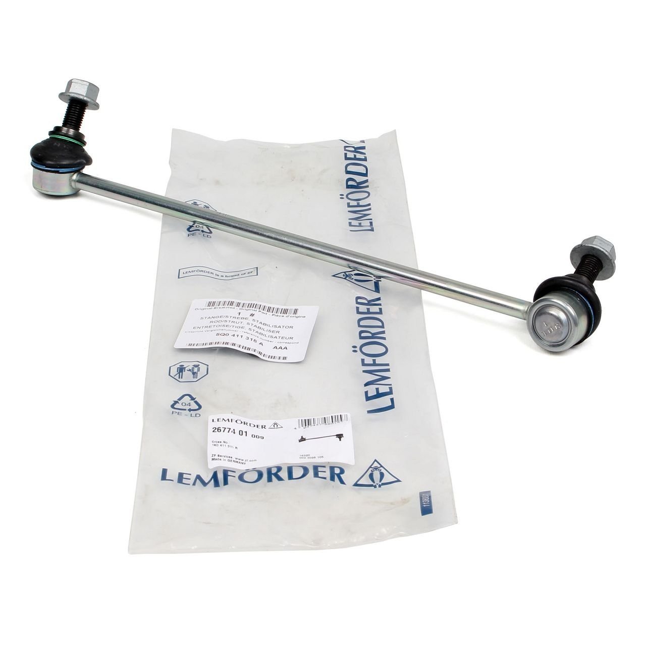 Volkswagen Passat 2011-2014 Ön Viraj Demir Askı Z Rotu Lemförder Marka