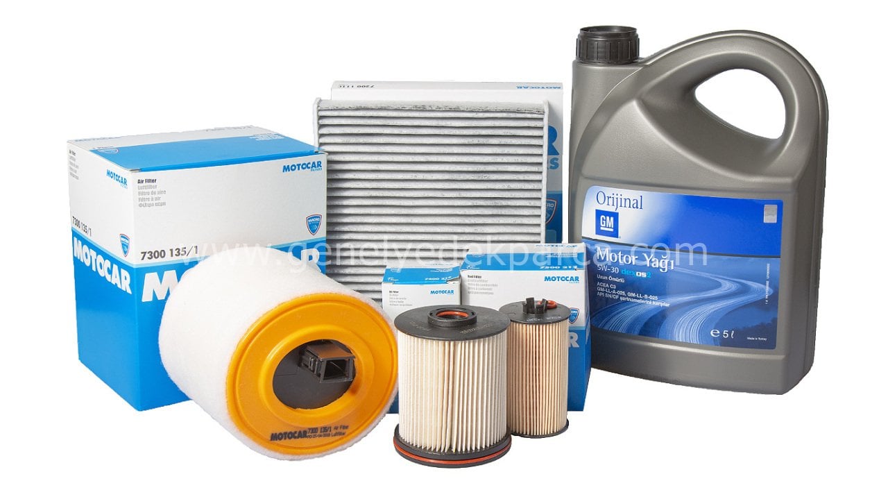 Opel Astra K 1.6 Dizel Periyodik Bakım Seti Motocar Marka