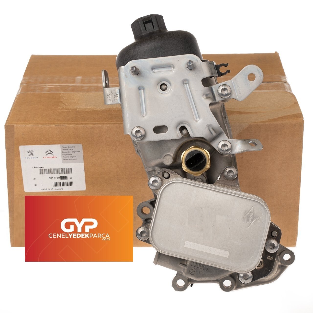 Citroen C-elysee 1.6 Bluehdi Euro 6 Yağ Soğutucu Orijinal PSA