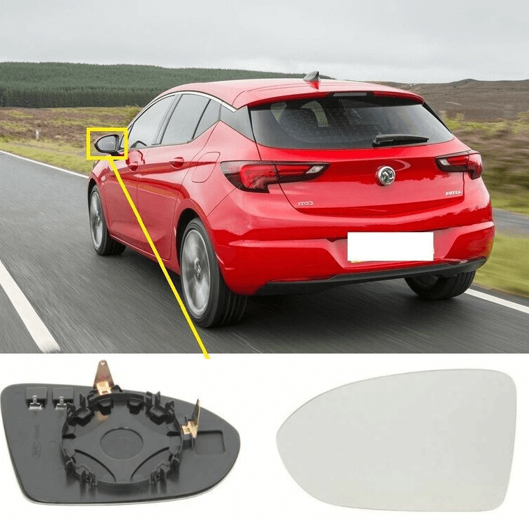 Opel Astra K Ayna Camı Sol (Şöför Tarafı) Kör Noktalı