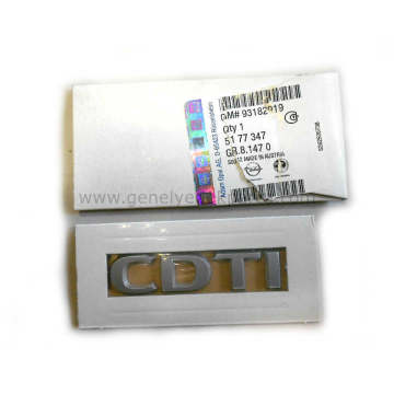 Opel Astra H CDTİ Yazı Orijinal Ürün