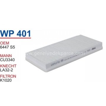 Opel Omega B Polen Filtresi Wunder Marka